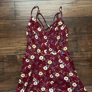 Floral Skater Dress (size: L)
